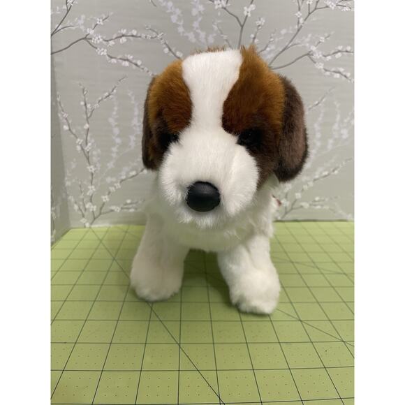 Douglas BRUTUS ST BERNARD Puppy Dog Plush 11”Stuffed Animal #1705 w/Original Tag - Picture 12 of 14